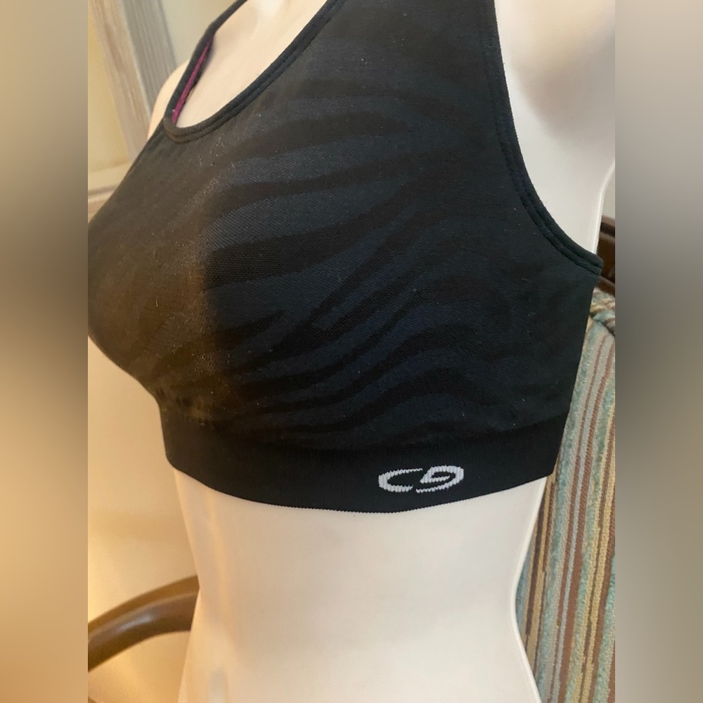 C9 by Champion Black Racerback Seamless Sports Bra - Picture 3 of 3